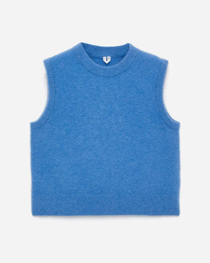 Arket Pullunder Aus Alpakawolle Und Wolle -Blau Blau