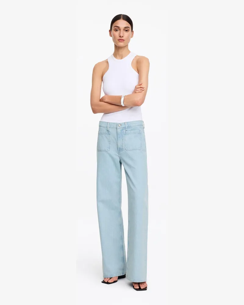 Arket LUPINE Flared Jeans -Blau Blau