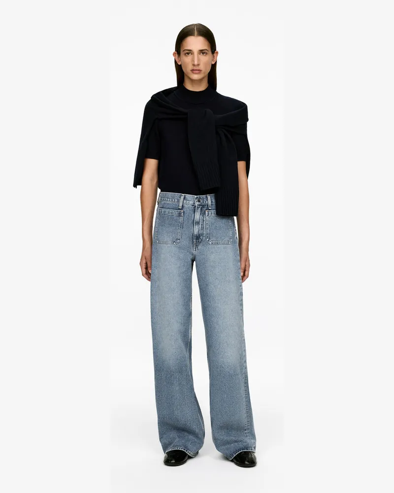 Arket LUPINE Flared Jeans -Blau Blau