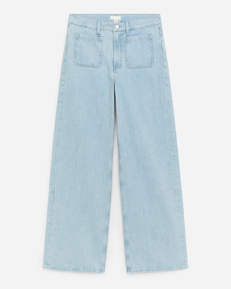 Arket LUPINE Flared Jeans -Blau Blau