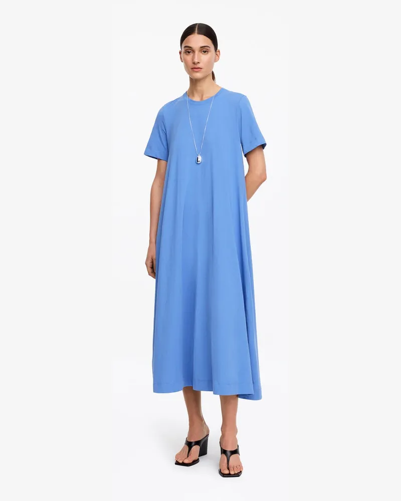Arket T-Shirt-Maxikleid -Blau Blau