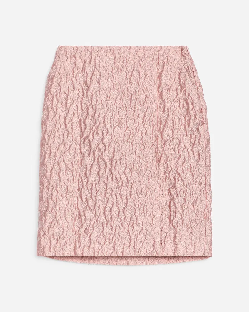 Arket Rock Aus Brokat -Rosa Rosa
