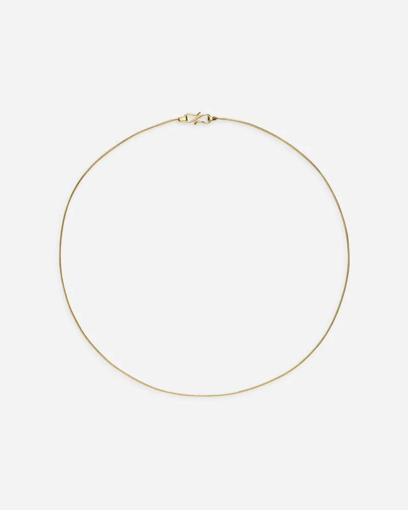 Arket Vergoldete Halskette - Goldfarben Gold