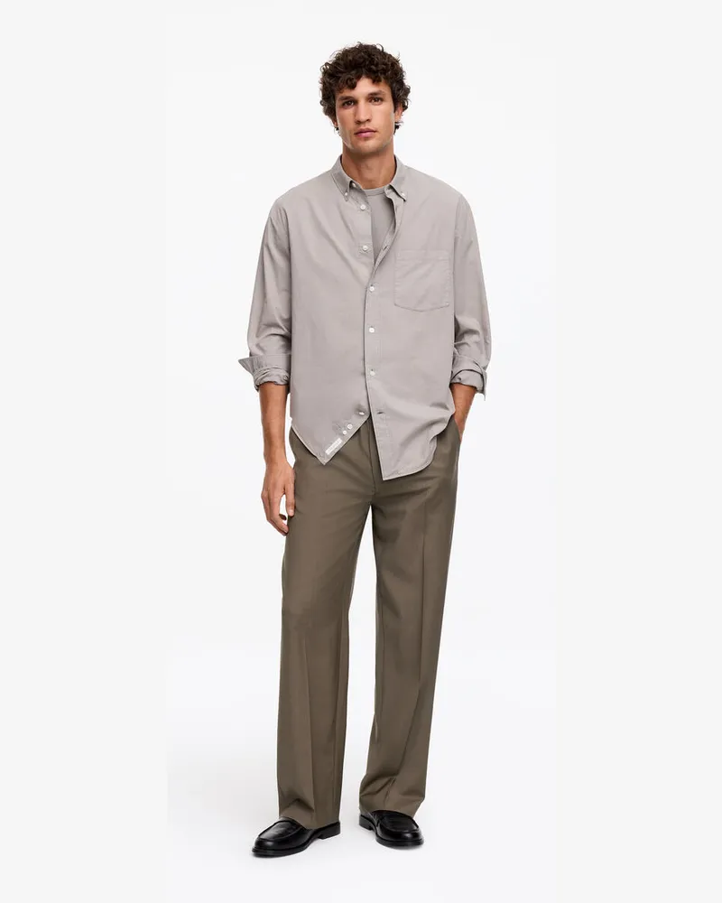 Arket Weite Pull-on-Hose -Beige Beige