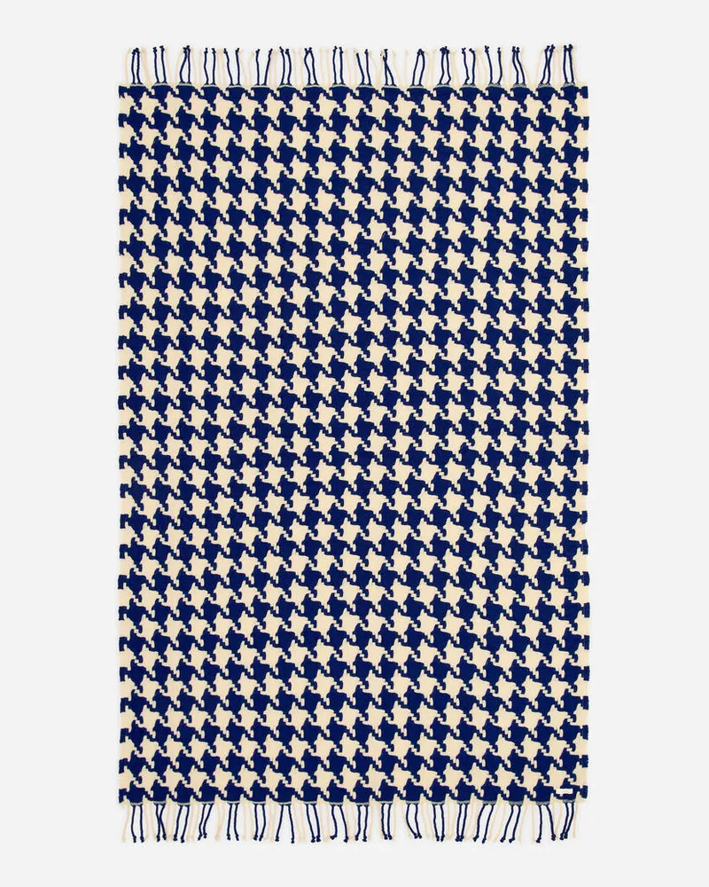 Arket Wolldecke -Blau Blau