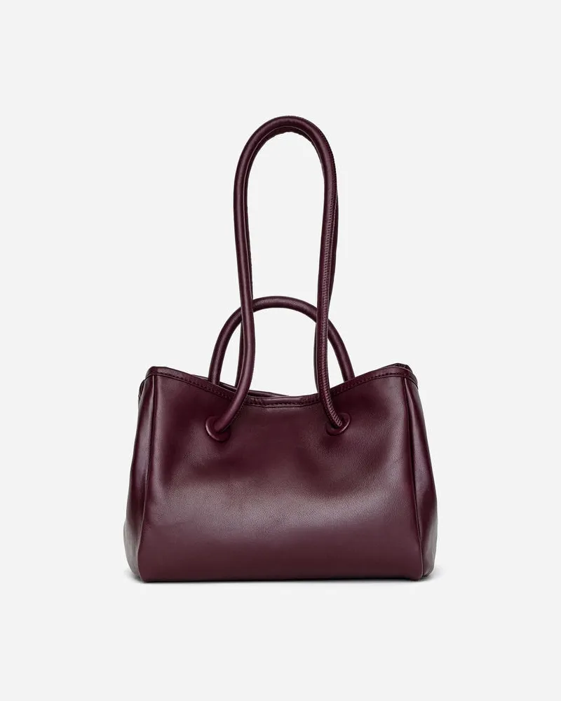 Arket Umhängetasche Aus Leder -Rot Rot