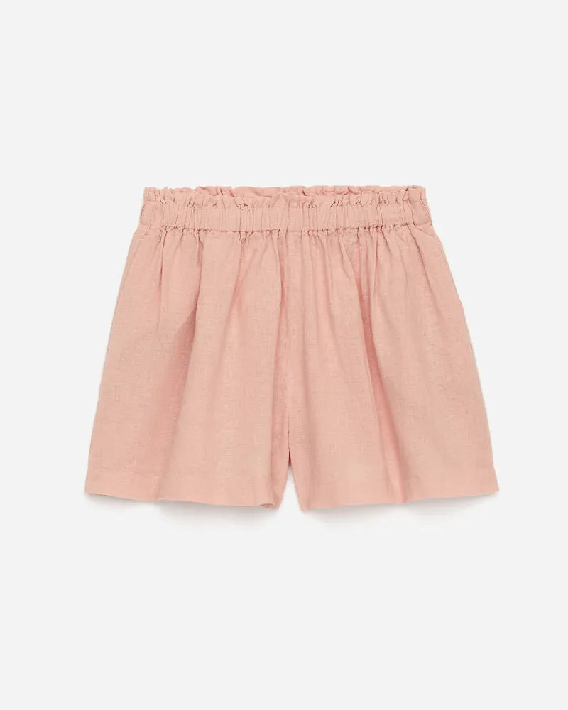 Arket Weite Leinenshorts -Rosa Rosa