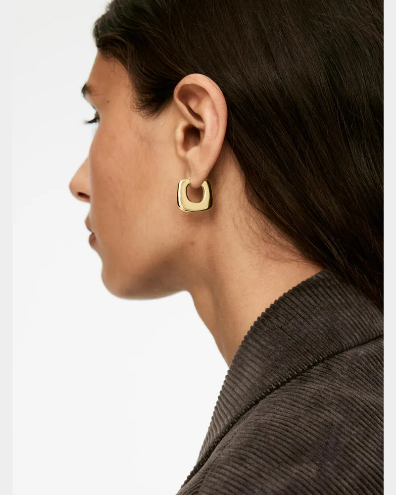 Arket Vergoldete Mini-Hoops -Goldfarben Goldfarben