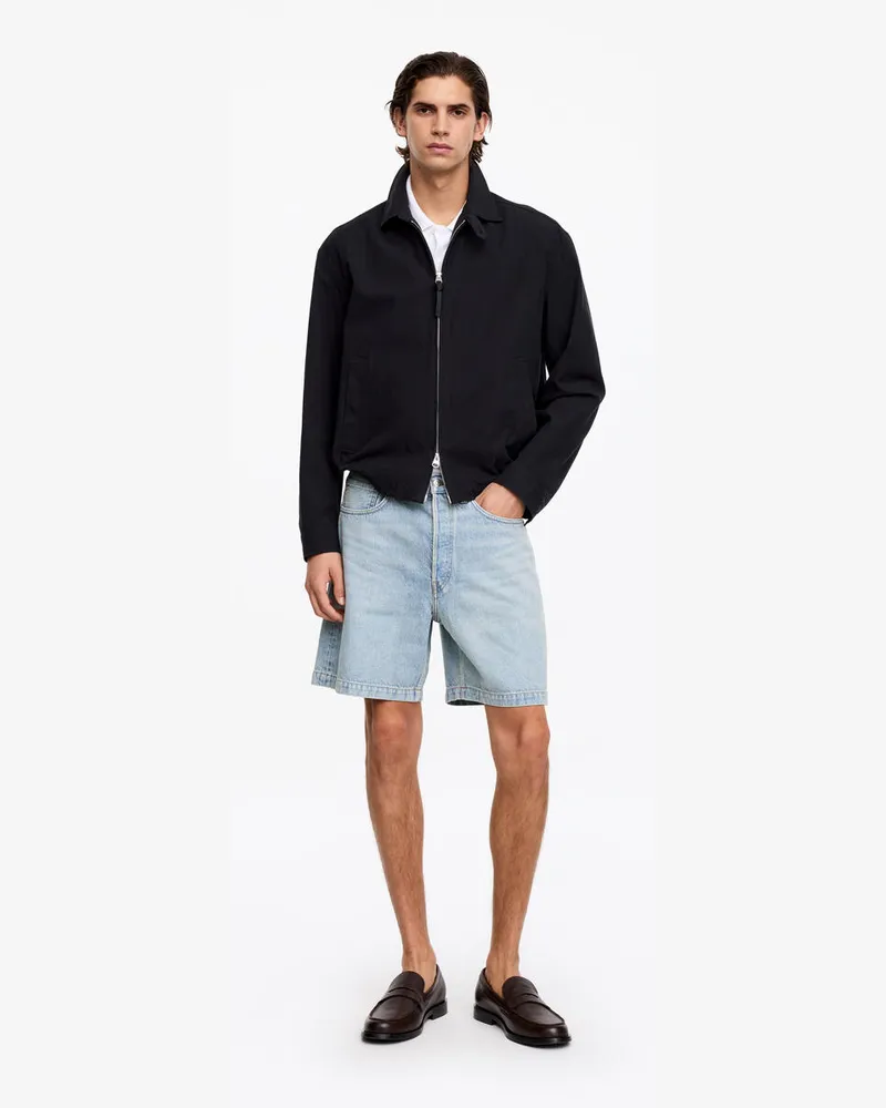 Arket Lockere Jeansshorts -Blau Blau