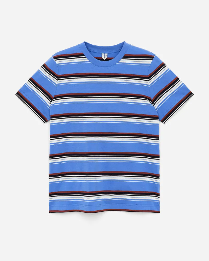 Arket Signature-T-Shirt -Blau Blau