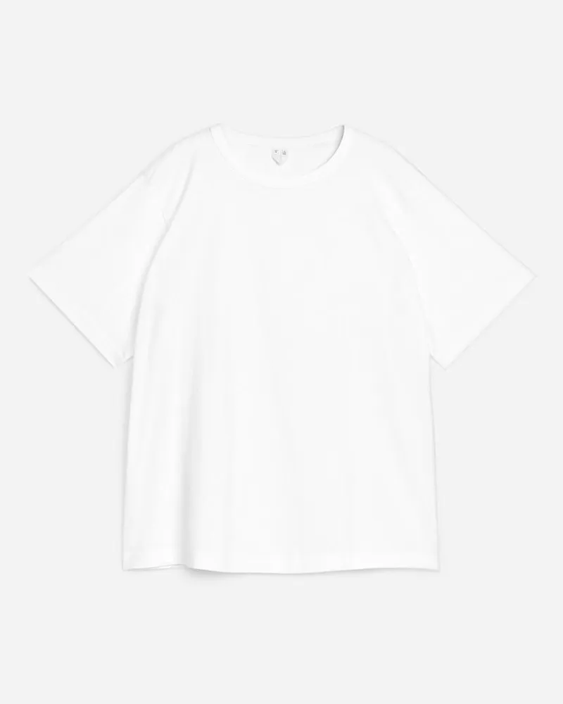 Arket Oversize-T-Shirt -Weiß Weiß
