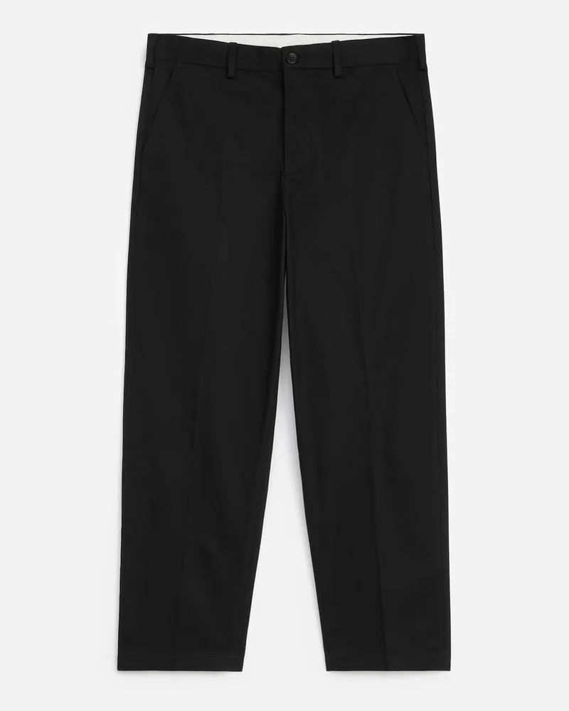 Arket Relaxed Chinos -Schwarz Schwarz