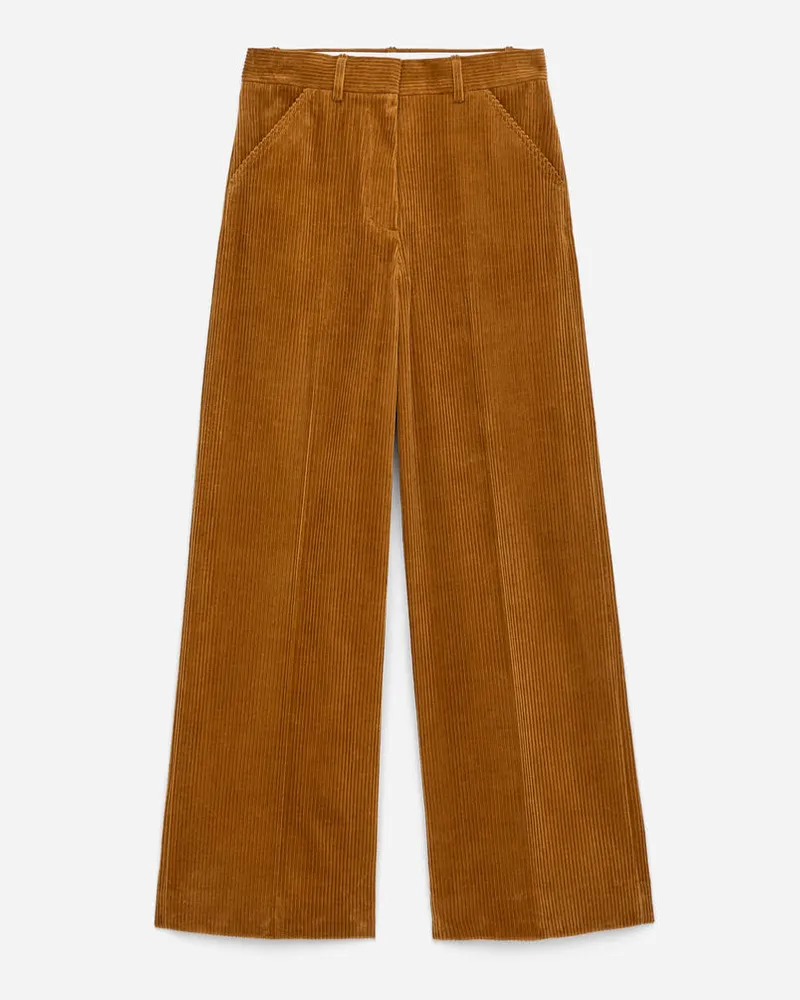 Arket Weite Cordhose -Gelb Gelb