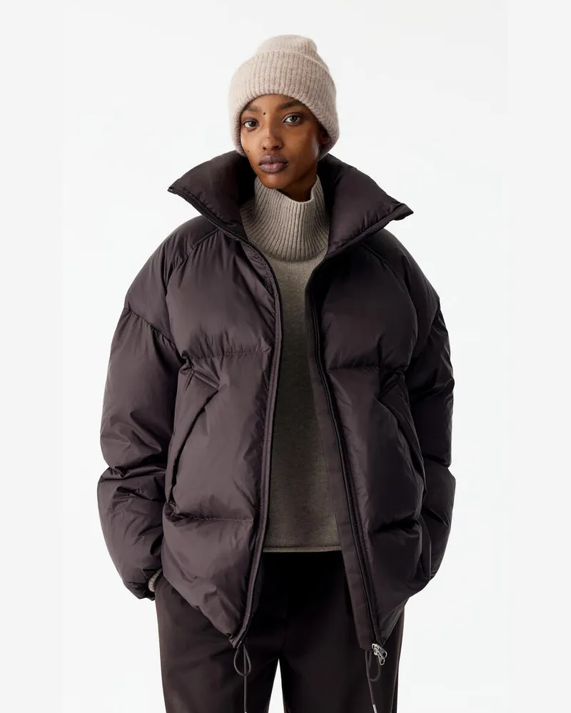 Arket Beanie Aus Alpakawolle Und Wolle -Beige Beige