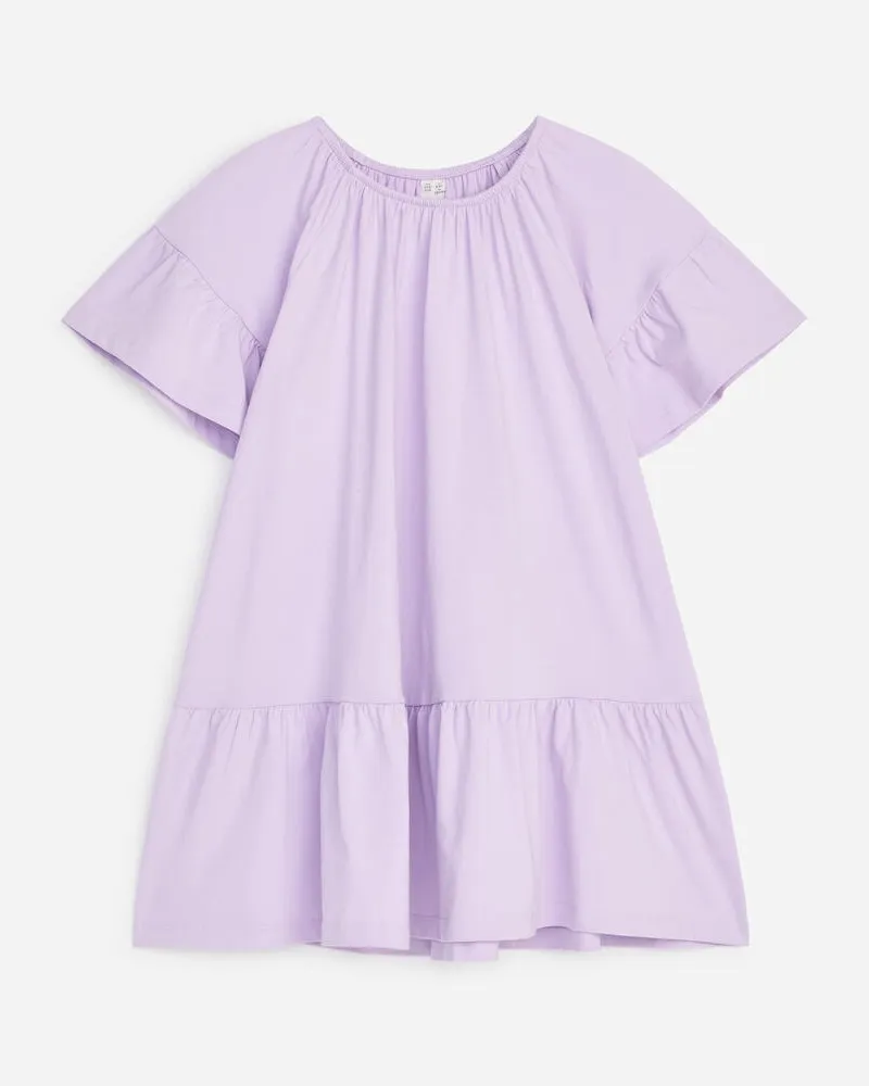 Arket Baumwollkleid -Lila Lila