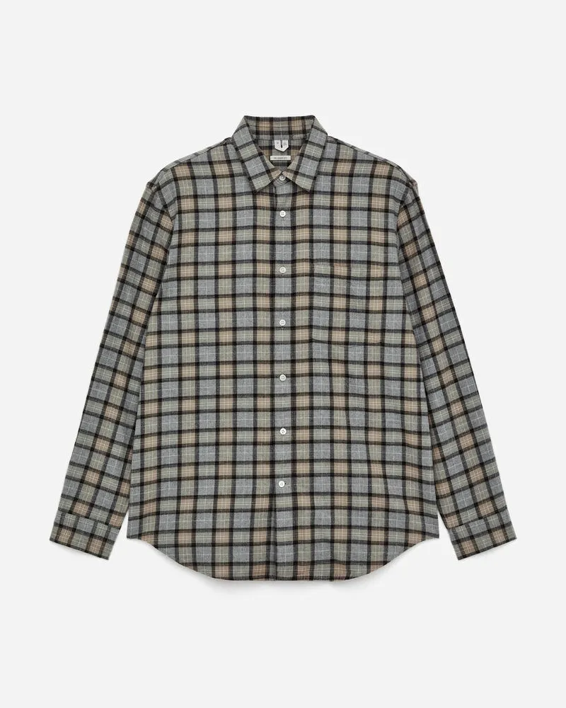 Arket Flanellhemd -Beige Beige