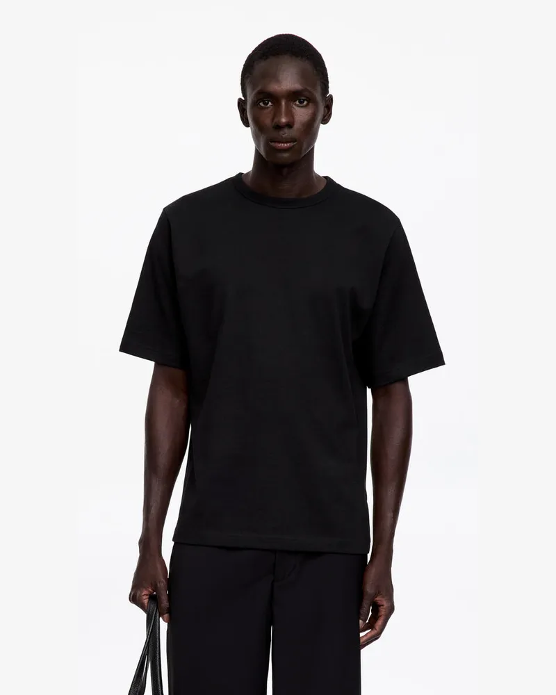 Arket Oversize-T-Shirt 270 GSM -Schwarz Schwarz