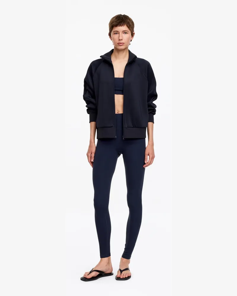 Arket Weiche Stretch-Leggings -Blau Blau