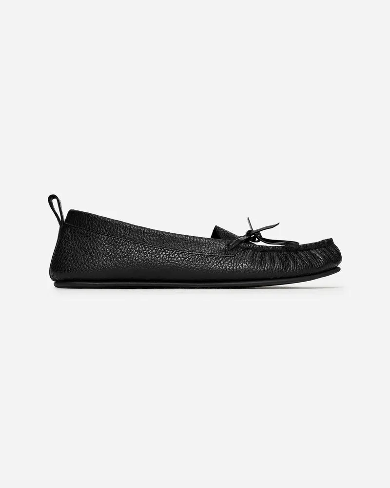Arket Loafer Aus Leder -Schwarz Schwarz