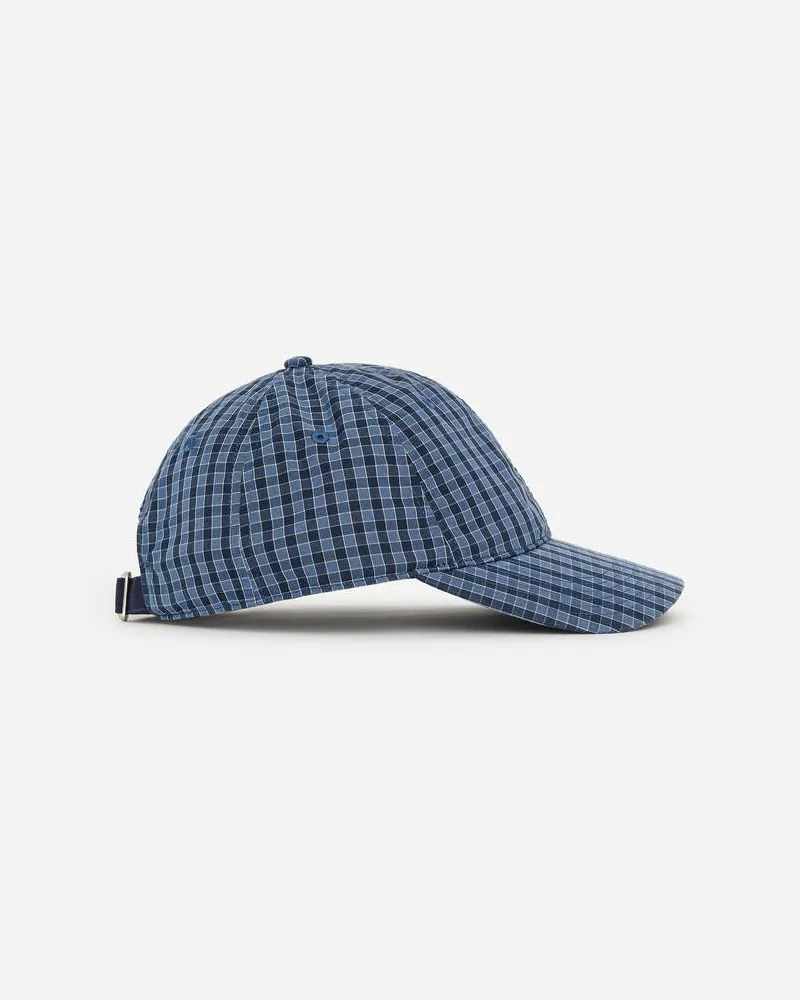 Arket Baseballkappe Aus Popeline -Blau Blau