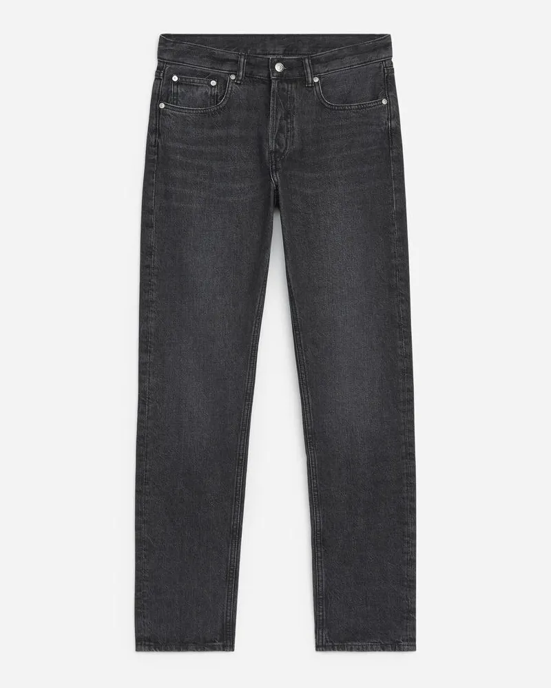 Arket PARK Regular Straight Jeans -Grau Grau