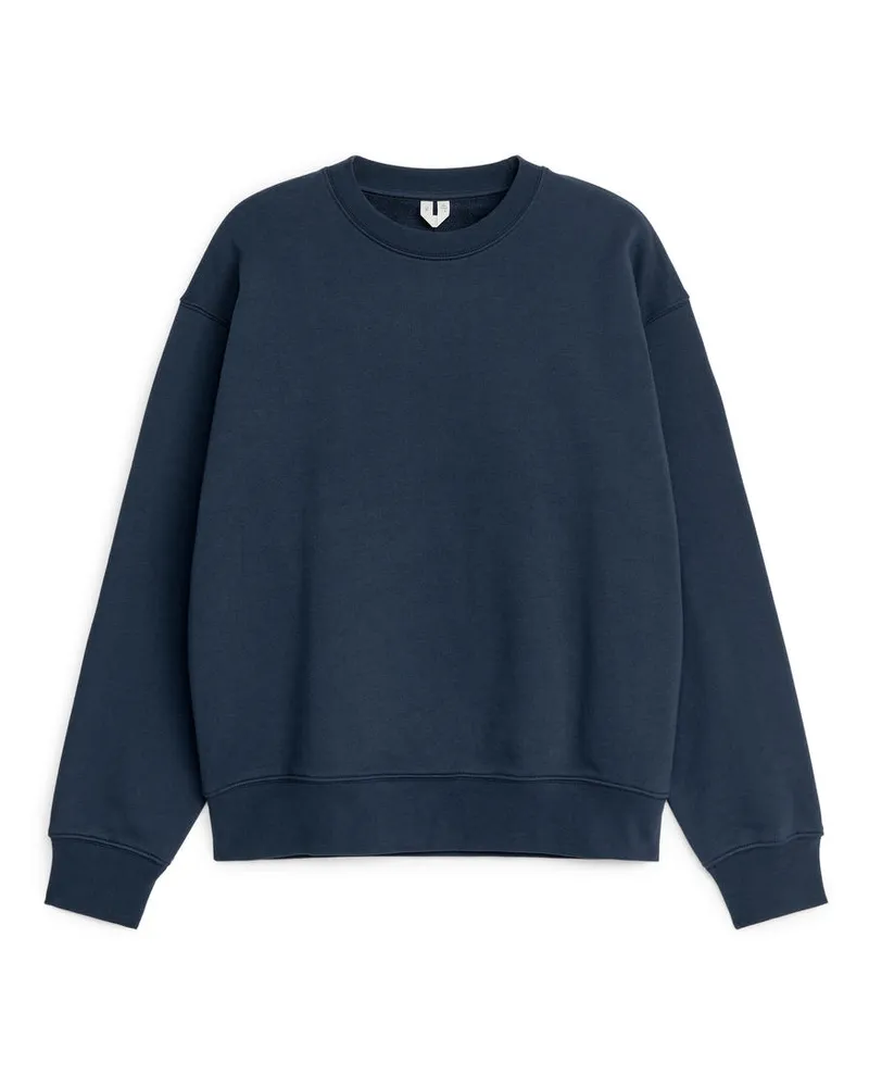 Arket Legeres Sweatshirt - Blau Dunkelblau