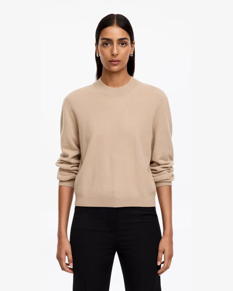 Arket Pullover Aus Merinowolle -Beige Beige