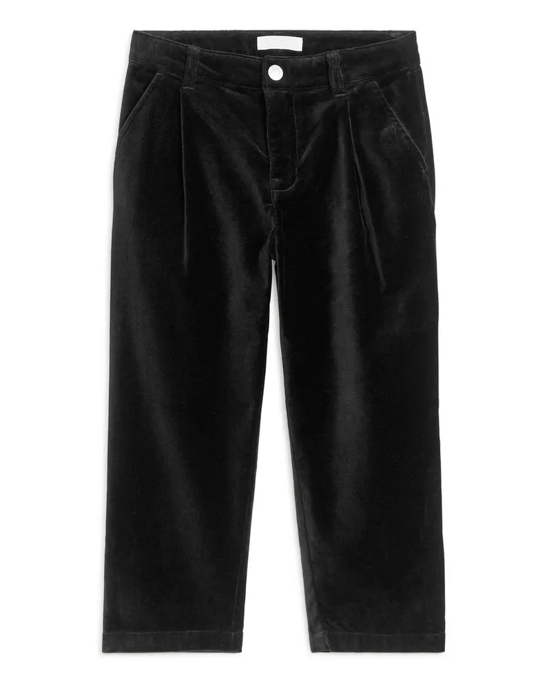 Arket Samthose - Schwarz Schwarz