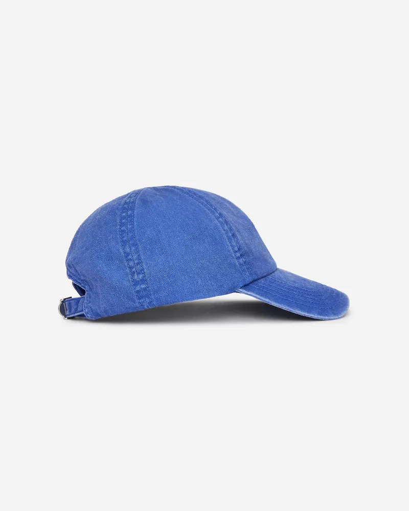 Arket Vorgewaschene Kappe - Blau Knallblau