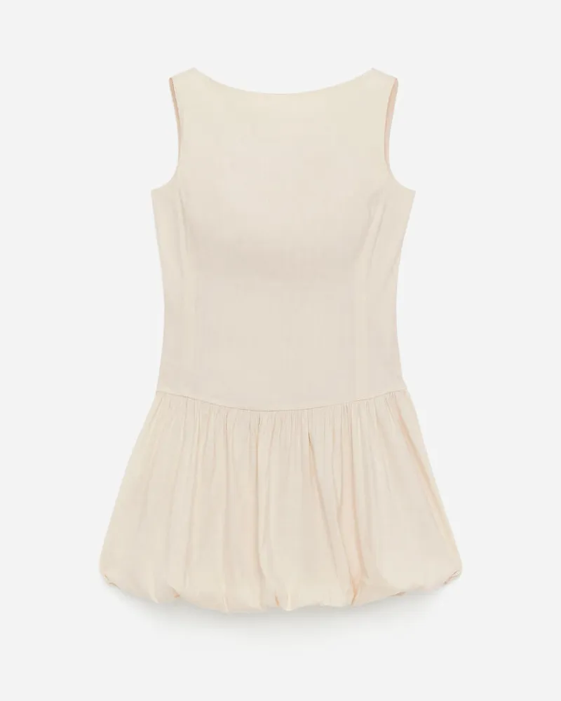 Arket Kleid Mit Bubble-Saum -Beige Beige