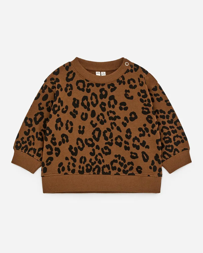 Arket Sweatshirt Aus Baumwolle -Braun Braun