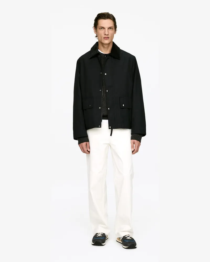 Arket Lockere Canvas-Hose -Weiß Weiß