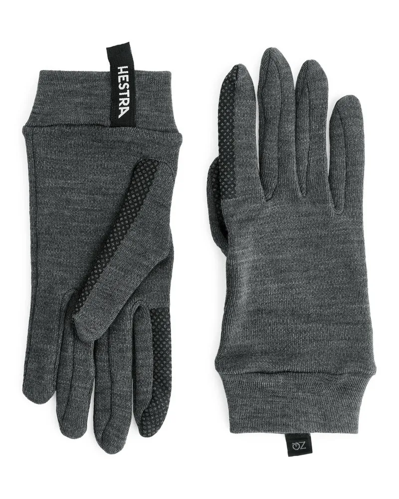 Arket Touch-Unterziehhandschuhe Merino Von Hestra -Grau Grau