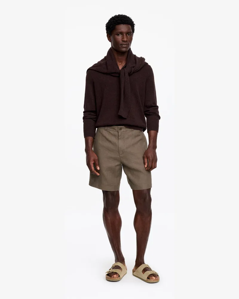 Arket Leinen-Shorts -Beige Beige