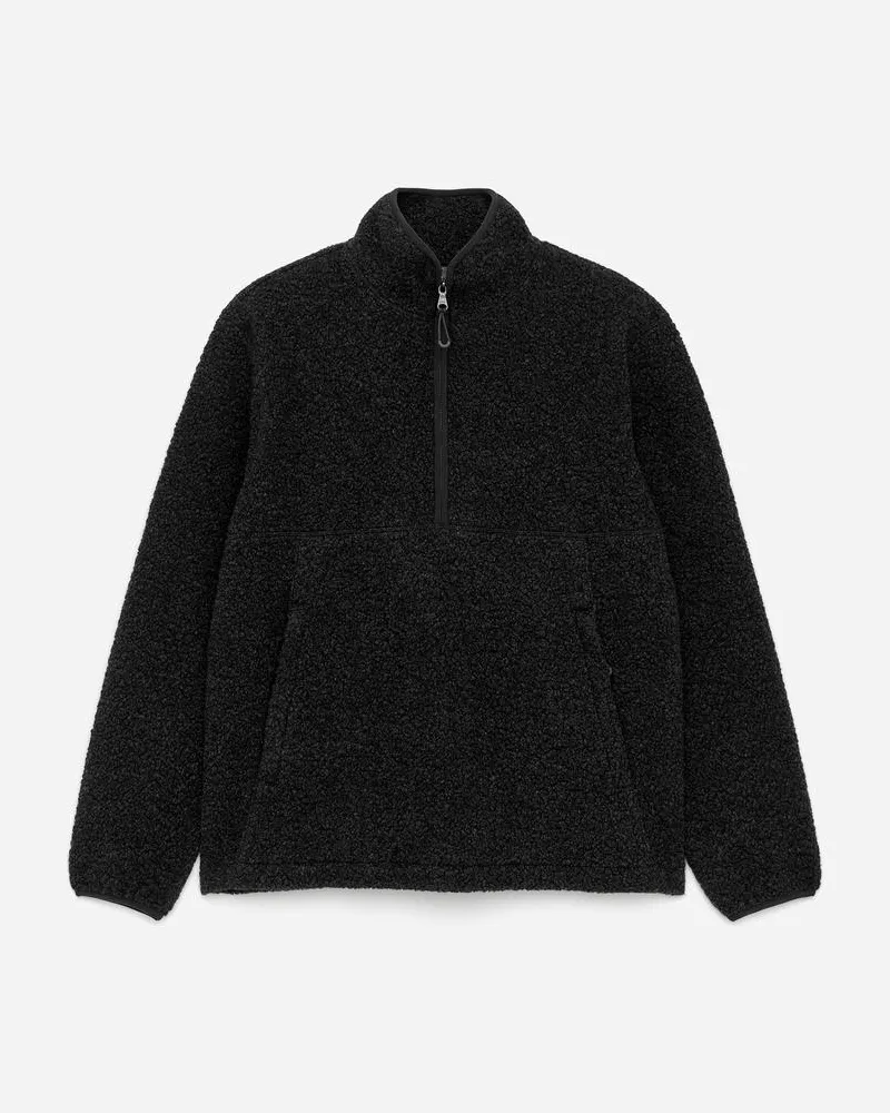 Arket Teddy-Sweatshirt Aus Wollmischung -Grau Grau