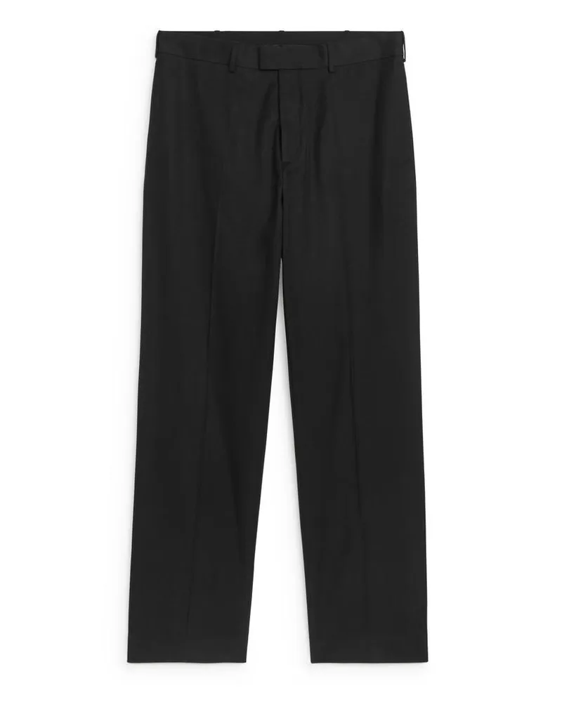 Arket Hose Aus Lyocell-Mischung - Schwarz Schwarz