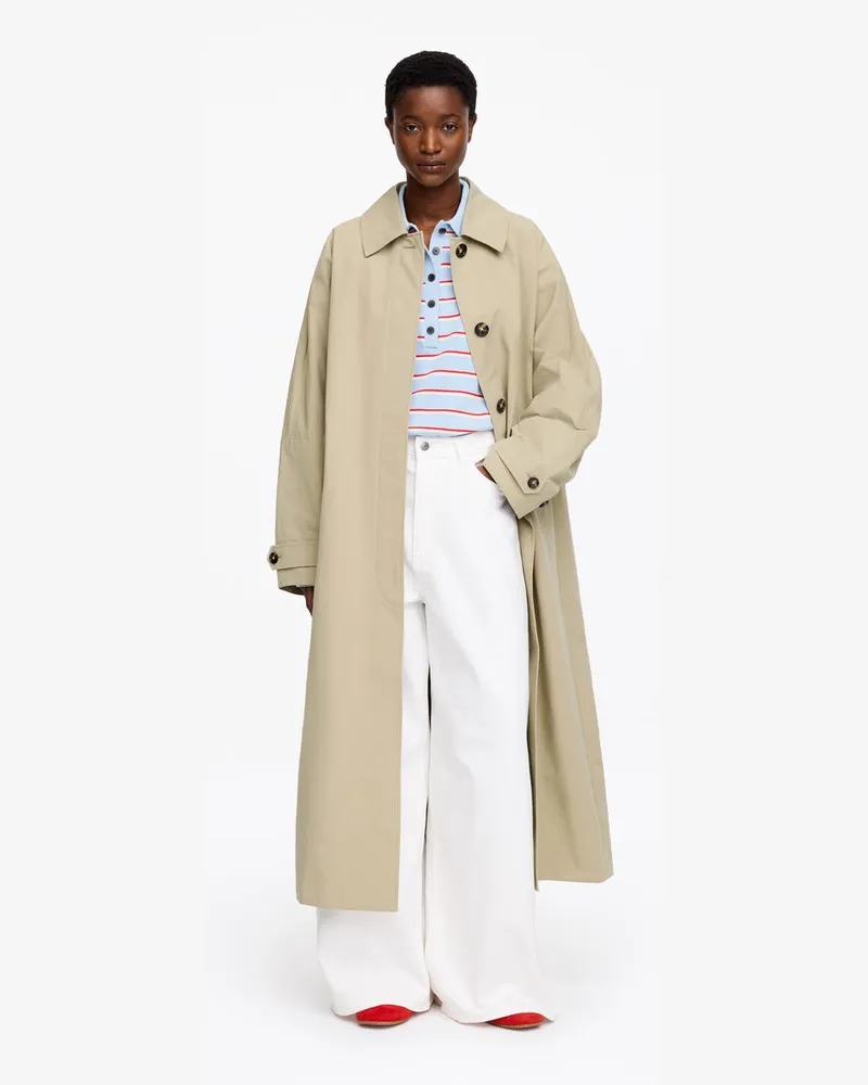 Arket Carcoat -Beige Beige