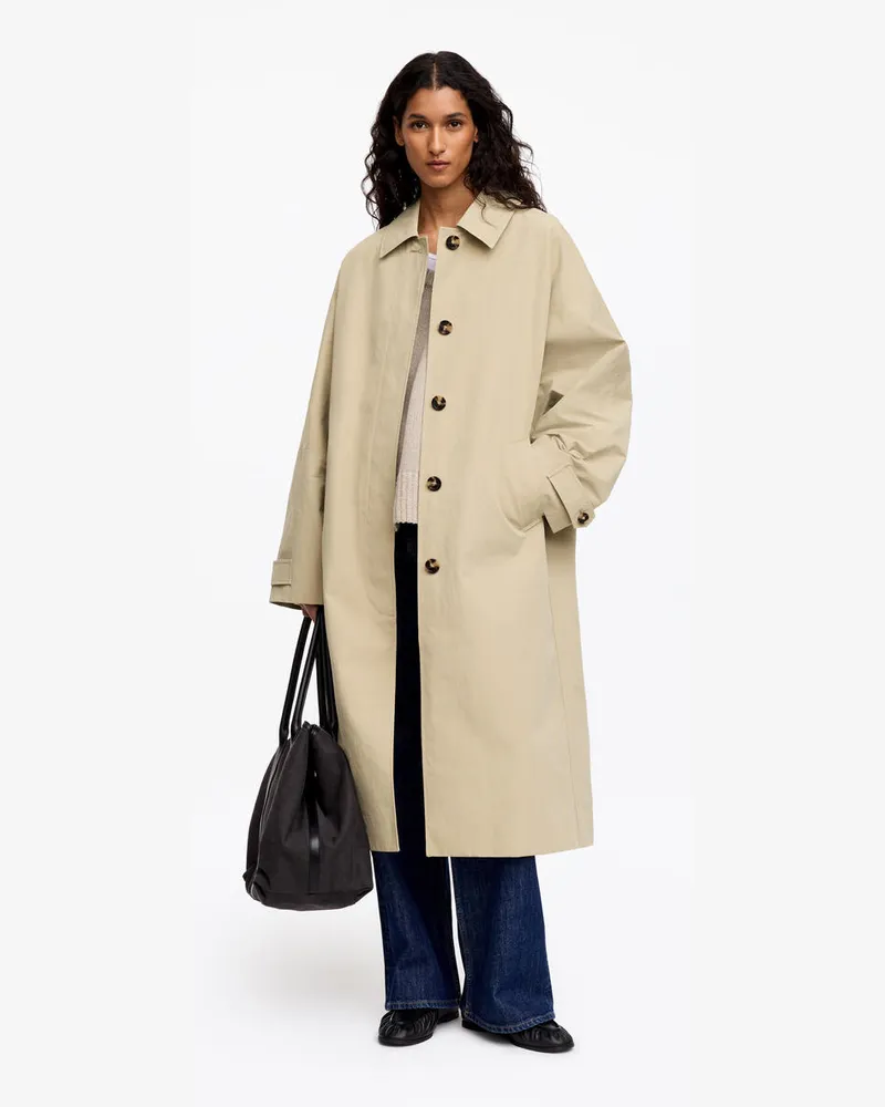 Arket Carcoat -Beige Beige