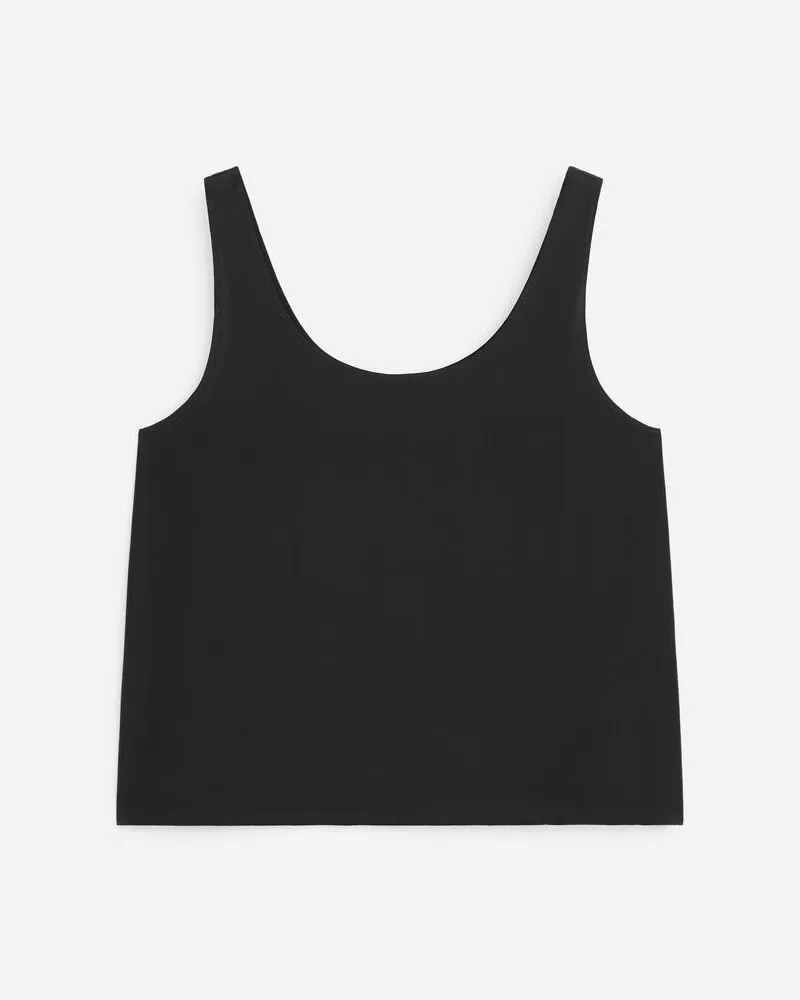 Arket Trägeroberteil Aus Seide -Schwarz Schwarz