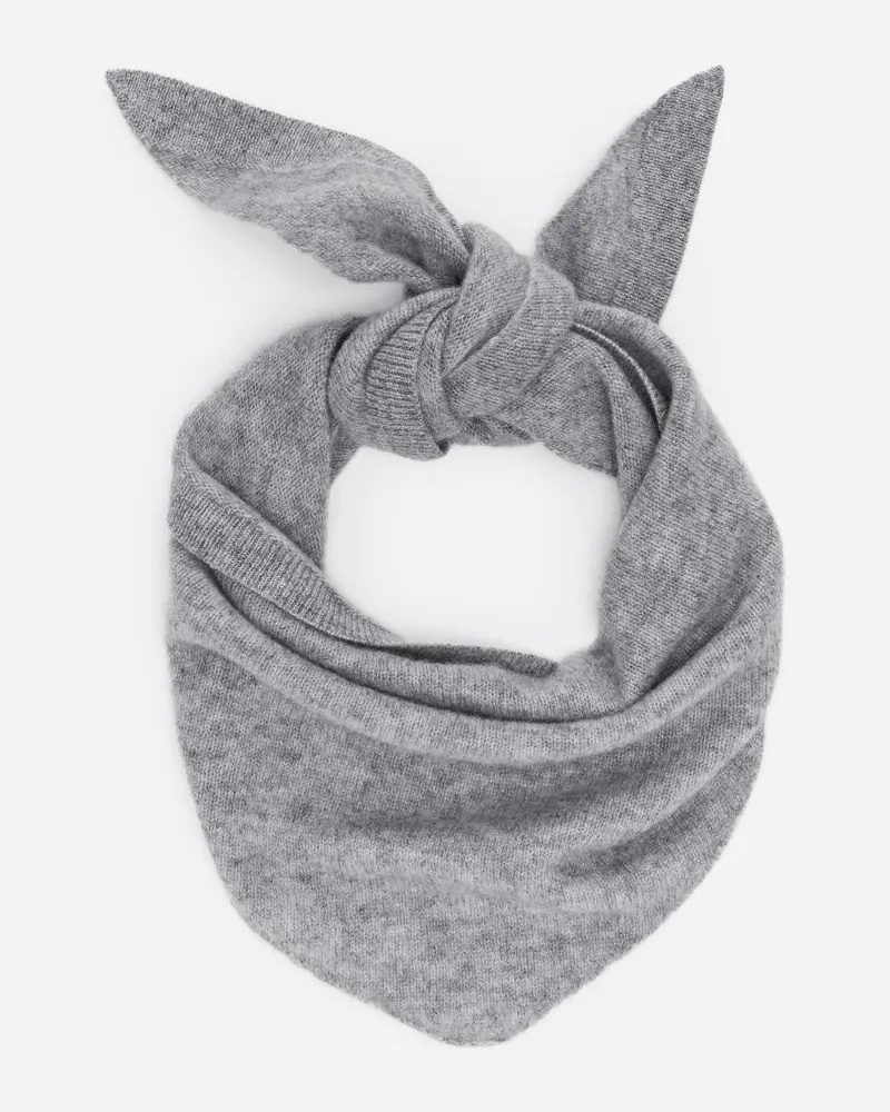 Arket Schal Aus Kaschmir -Grau Grau