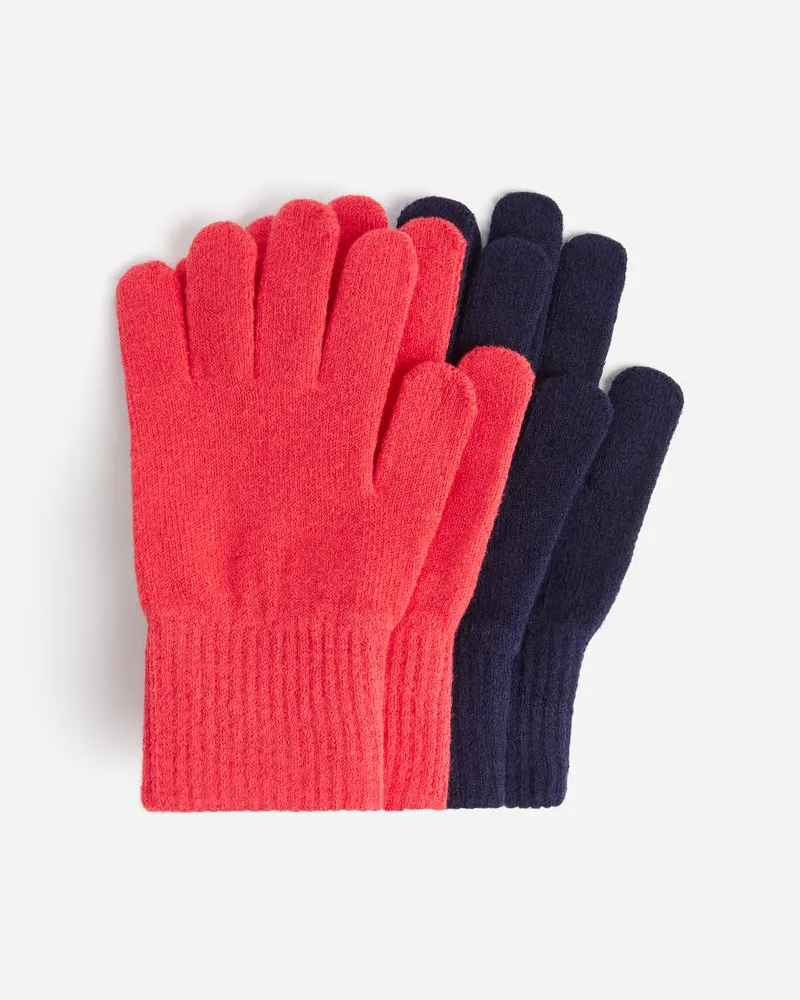 Arket Baumwollhandschuhe -Blau Blau