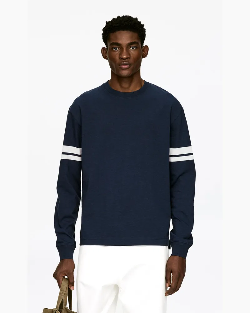 Arket Langarmshirt -Blau Blau