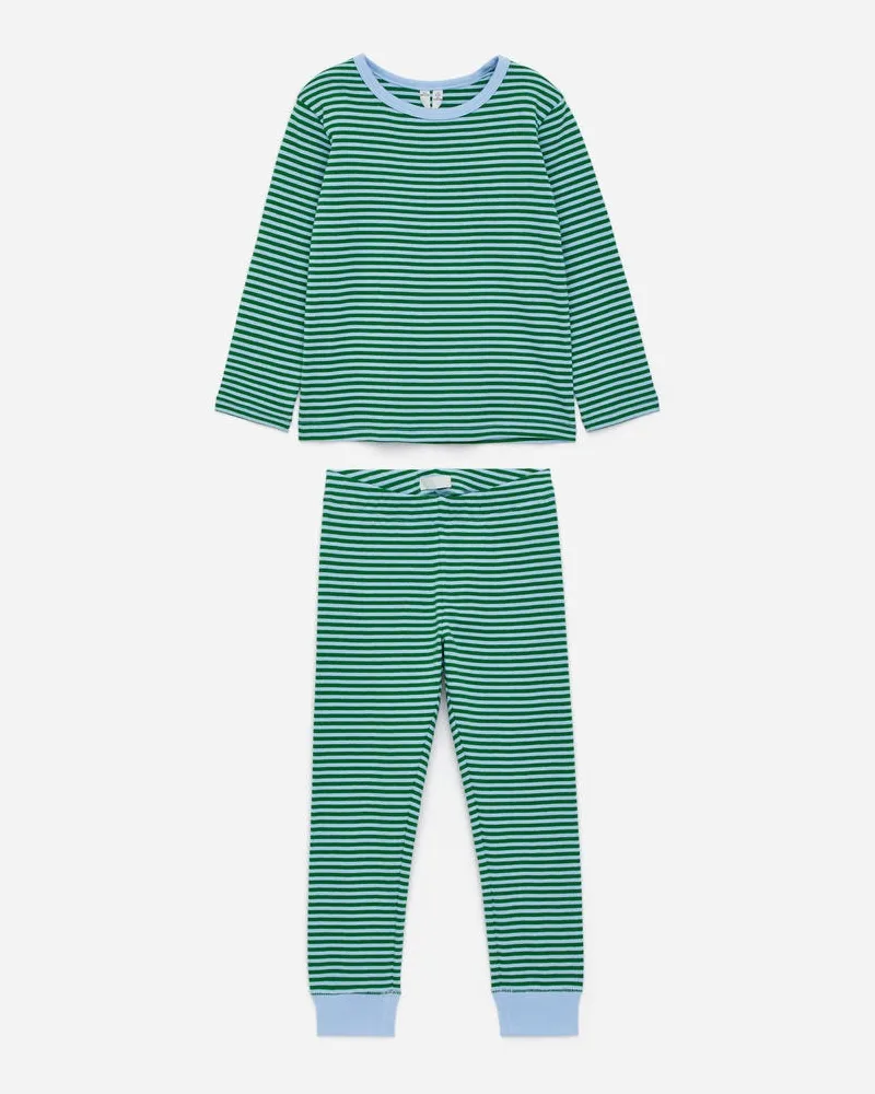 Arket Jersey-Pyjama -Grün Grün