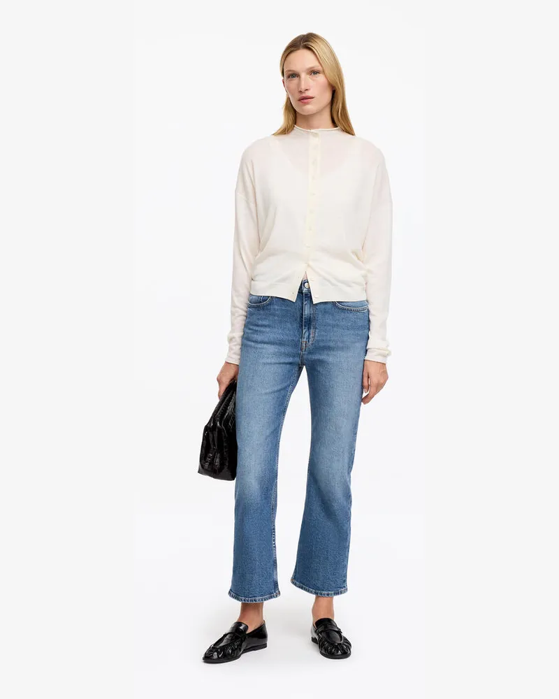Arket Desert Kick Flare Jeans -Blau Blau