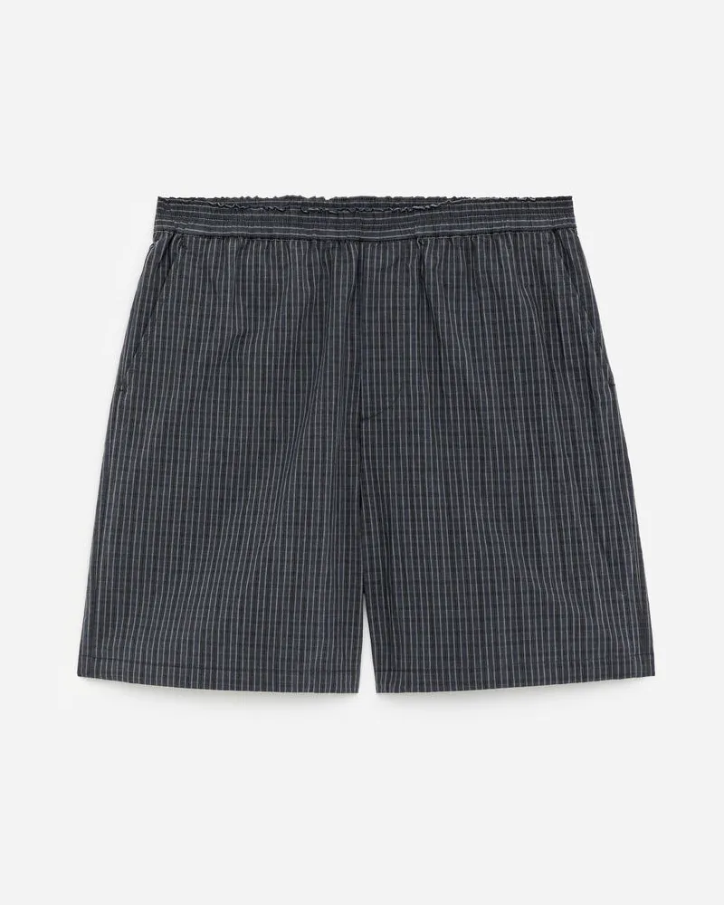 Arket Shorts Aus Baumwollmischung -Blau Blau