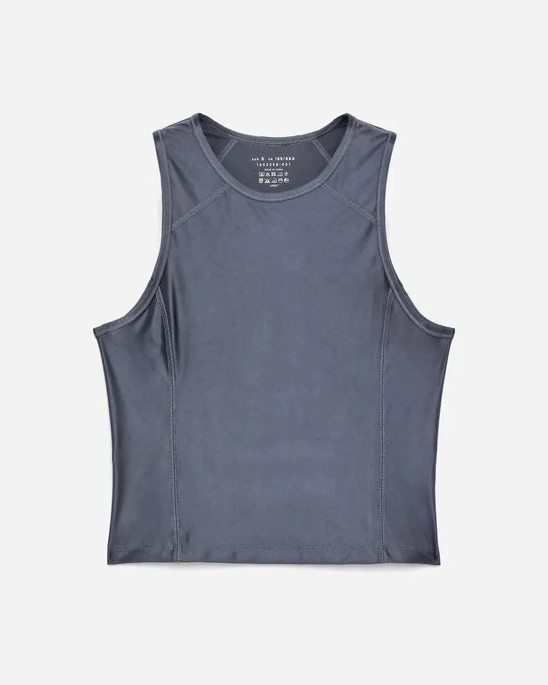 Arket Glänzendes Tanktop -Grau Grau