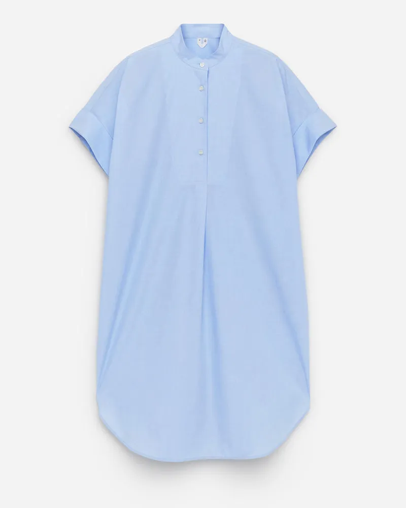 Arket Hemdkleid Aus Baumwolle -Blau Blau