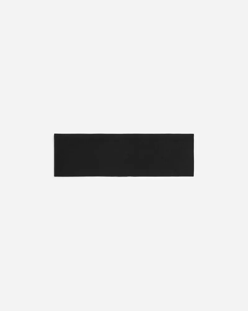 Arket Jersey-Haarband -Schwarz Schwarz