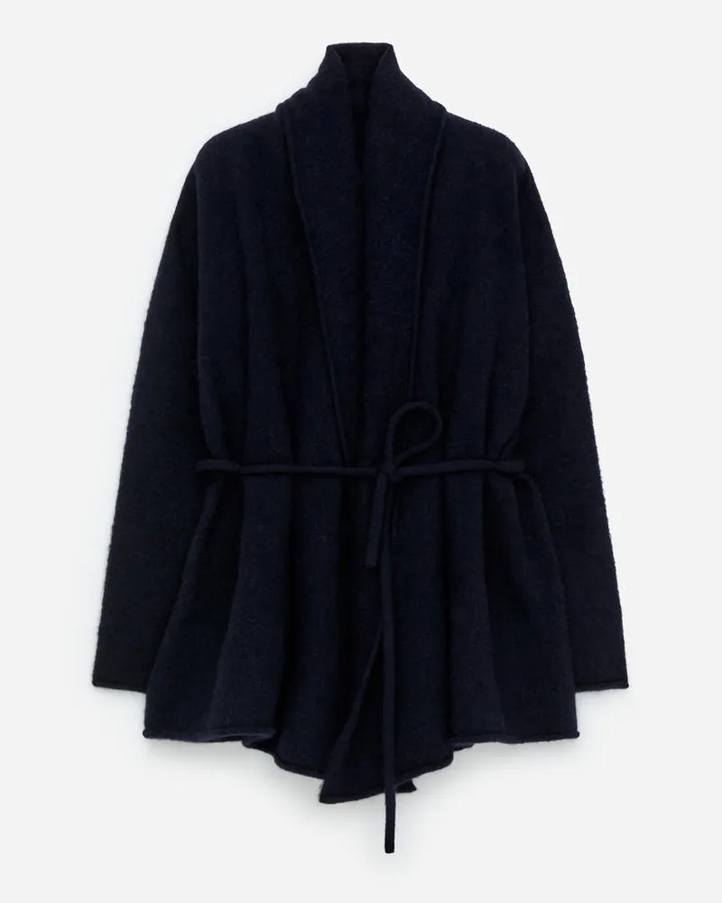 Arket Strickjacke Aus Einer Alpaka-Wollmischung -Blau Blau