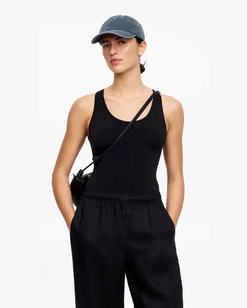 Arket Cap Aus Gewaschener Baumwolle -Blau Blau